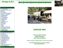 Tablet Screenshot of garage-gmc.com
